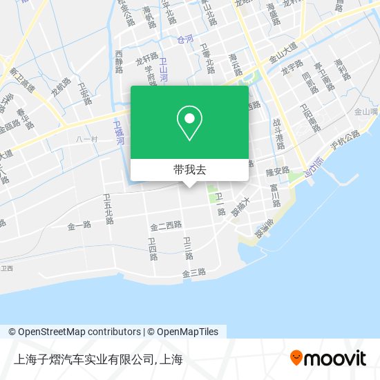 上海子熠汽车实业有限公司地图