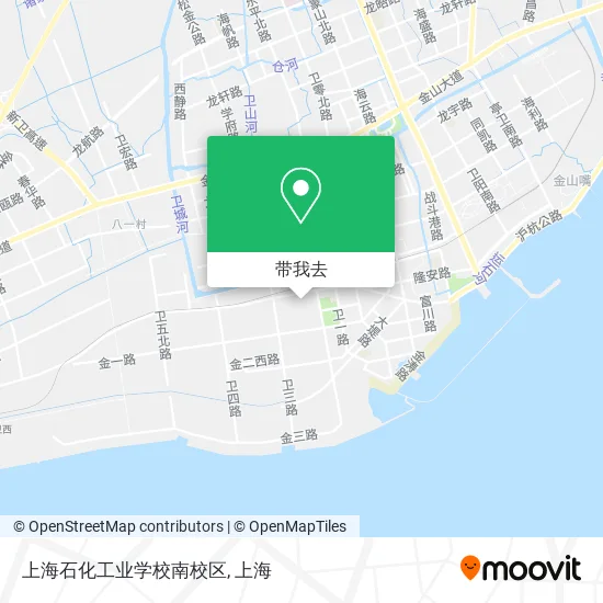 上海石化工业学校南校区地图