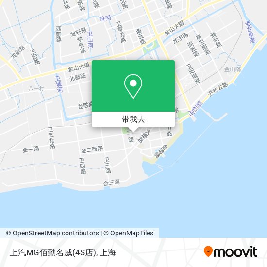 上汽MG佰勤名威(4S店)地图