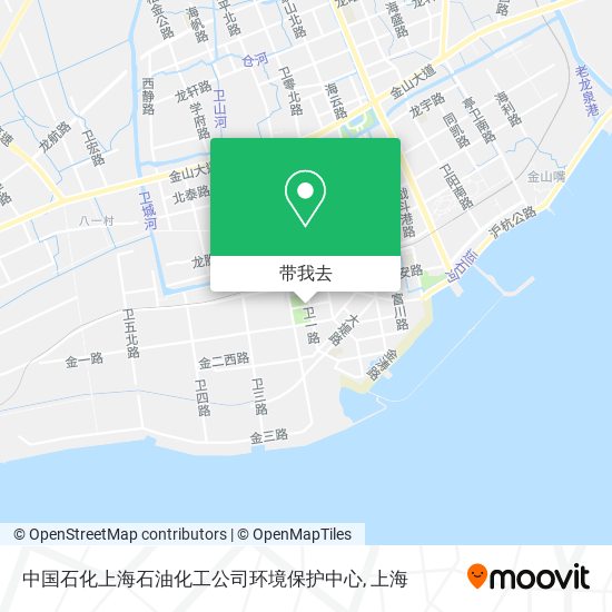 中国石化上海石油化工公司环境保护中心地图