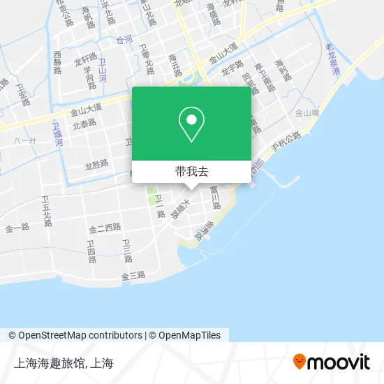 上海海趣旅馆地图