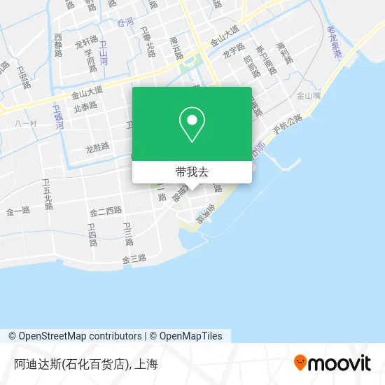阿迪达斯(石化百货店)地图