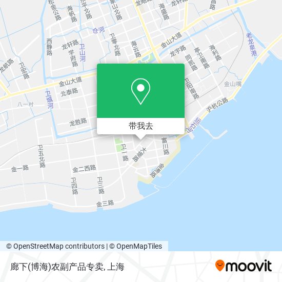 廊下(博海)农副产品专卖地图