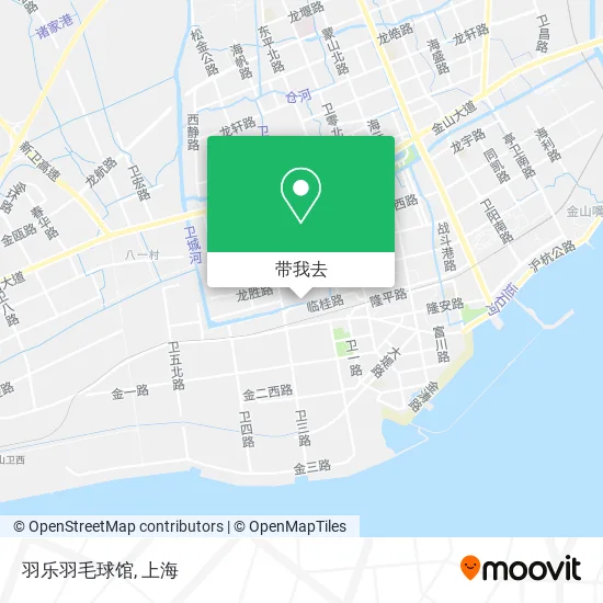 羽乐羽毛球馆地图