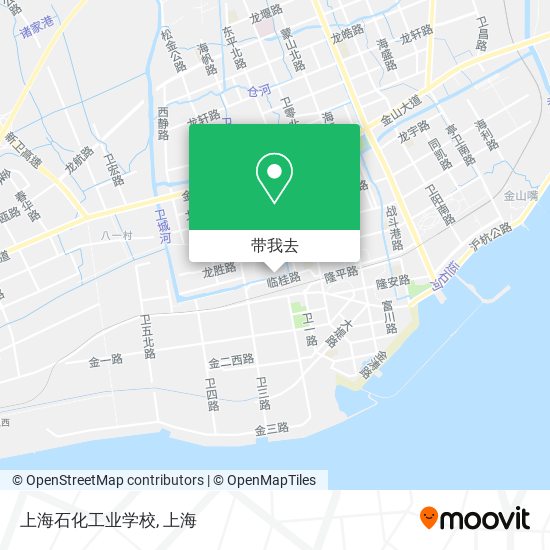 上海石化工业学校地图