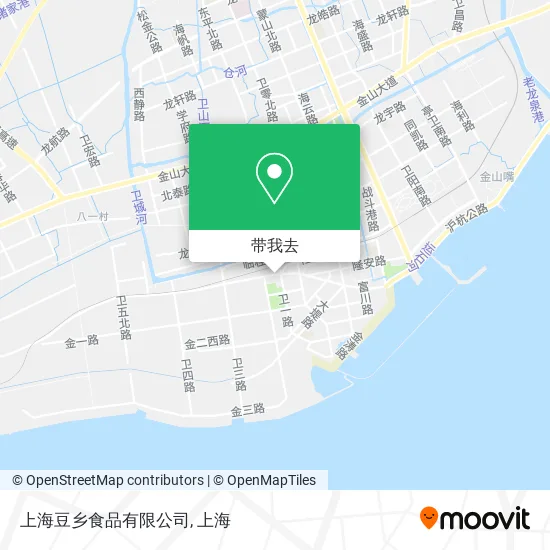 上海豆乡食品有限公司地图