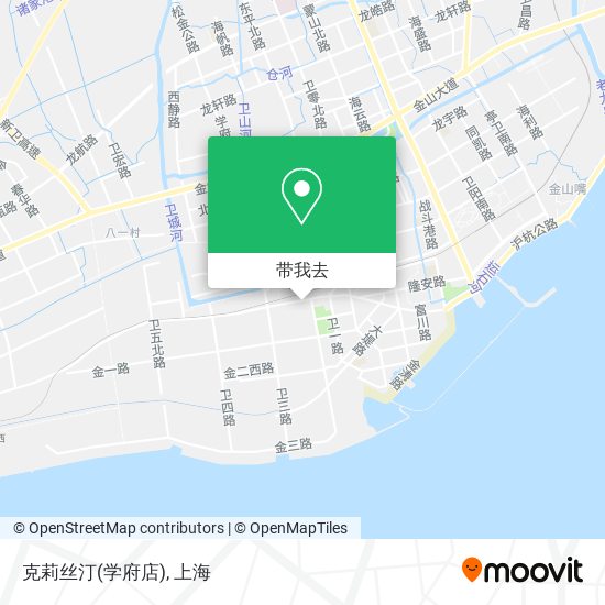 克莉丝汀(学府店)地图