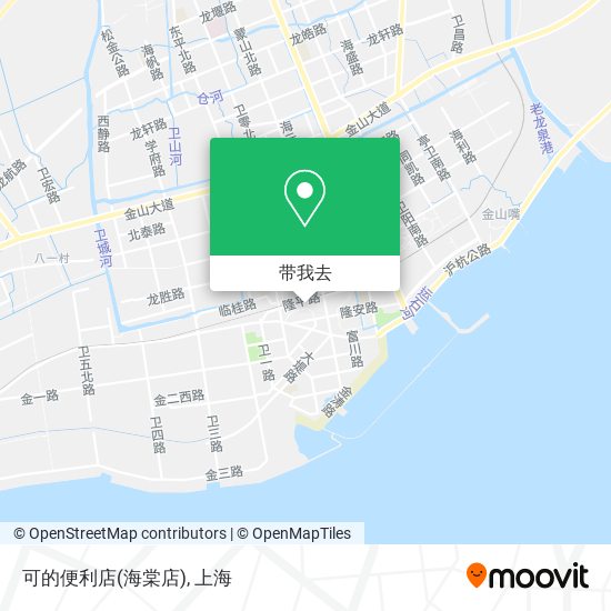 可的便利店(海棠店)地图