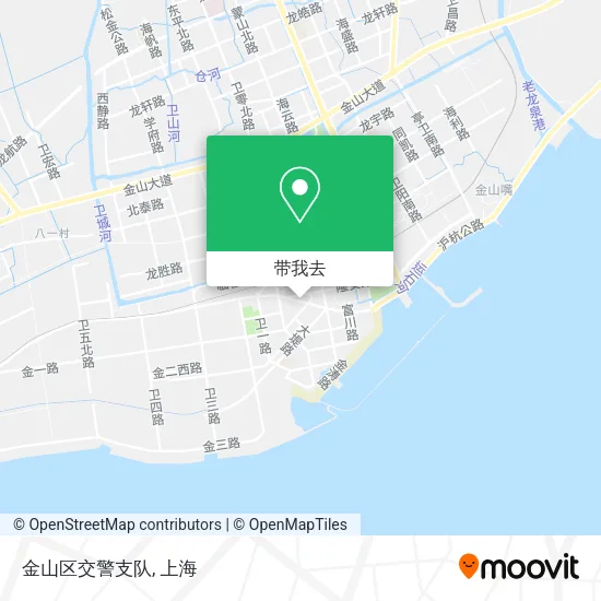 金山区交警支队地图
