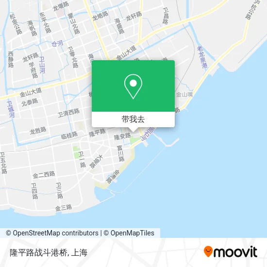 隆平路战斗港桥地图