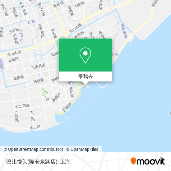巴比馒头(隆安东路店)地图