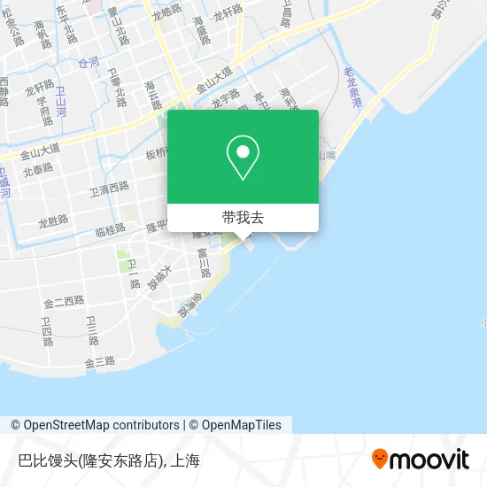 巴比馒头(隆安东路店)地图