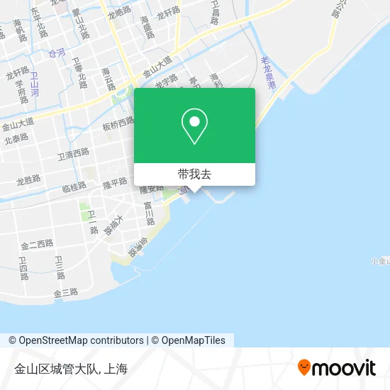 金山区城管大队地图