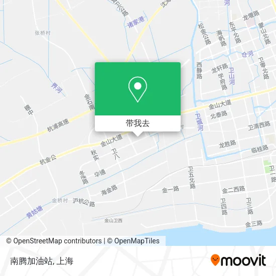 南腾加油站地图