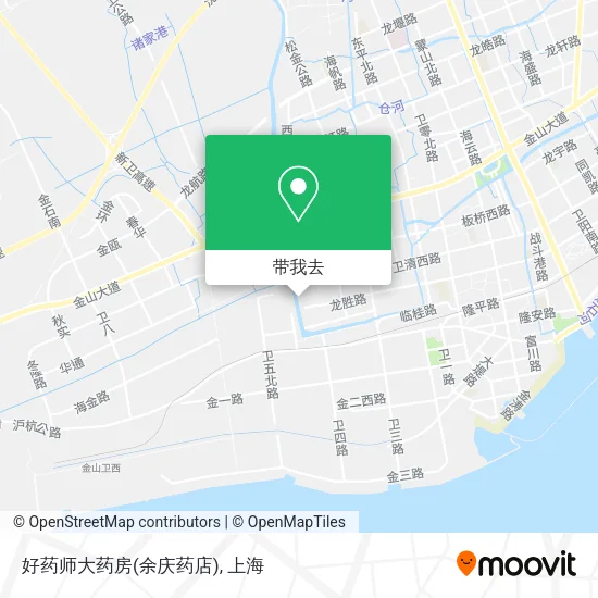 好药师大药房(余庆药店)地图