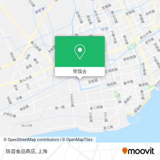 陈霞食品商店地图