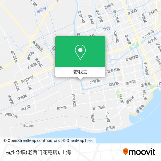 杭州华联(老西门花苑店)地图