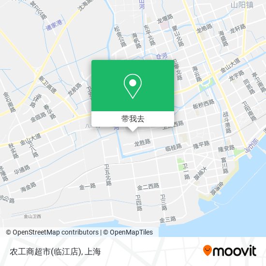 农工商超市(临江店)地图