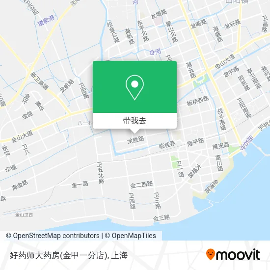 好药师大药房(金甲一分店)地图