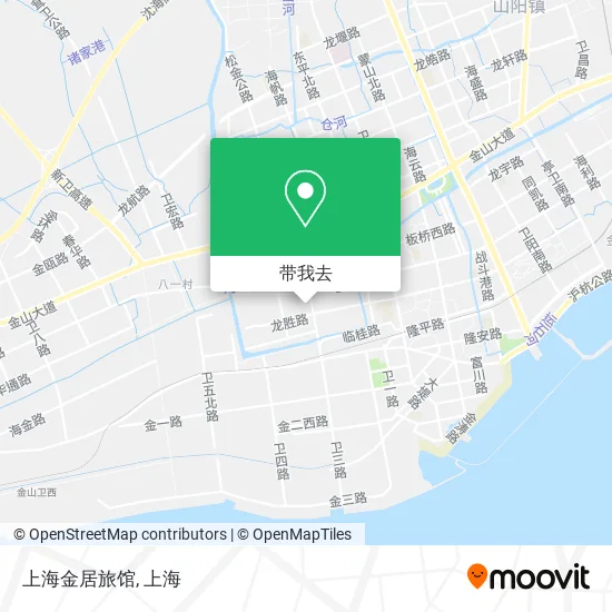 上海金居旅馆地图