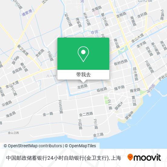 中国邮政储蓄银行24小时自助银行(金卫支行)地图