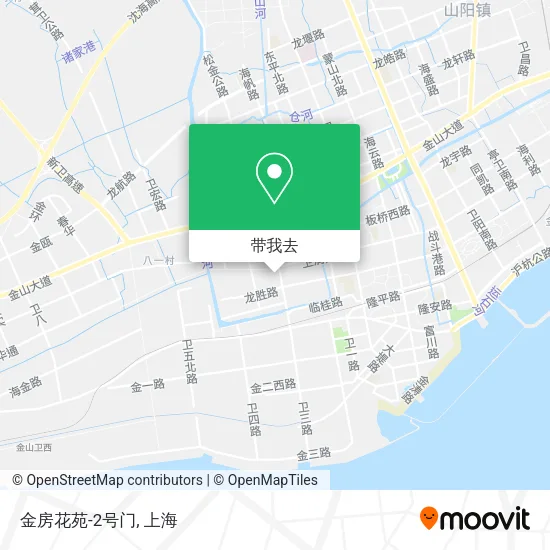 金房花苑-2号门地图