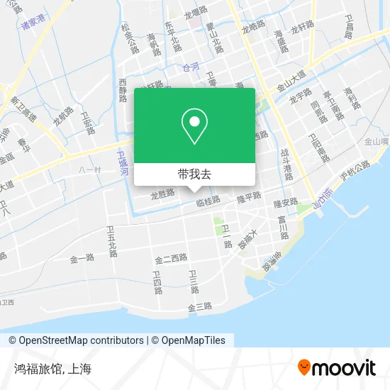 鸿福旅馆地图