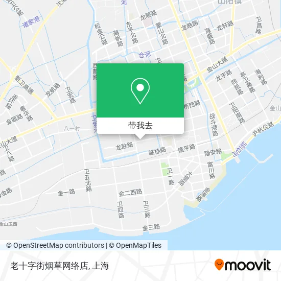 老十字街烟草网络店地图