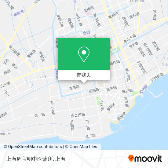 上海周宝明中医诊所地图
