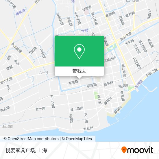 悦爱家具广场地图