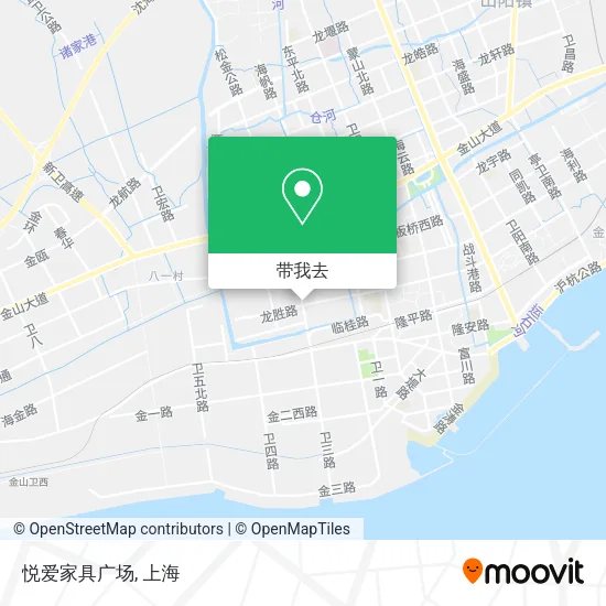 悦爱家具广场地图