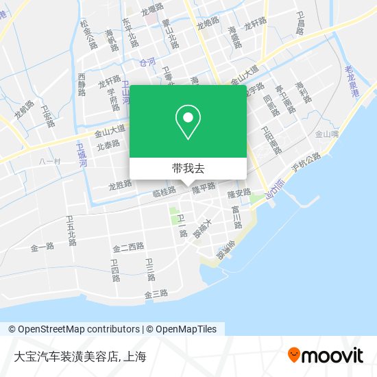 大宝汽车装潢美容店地图