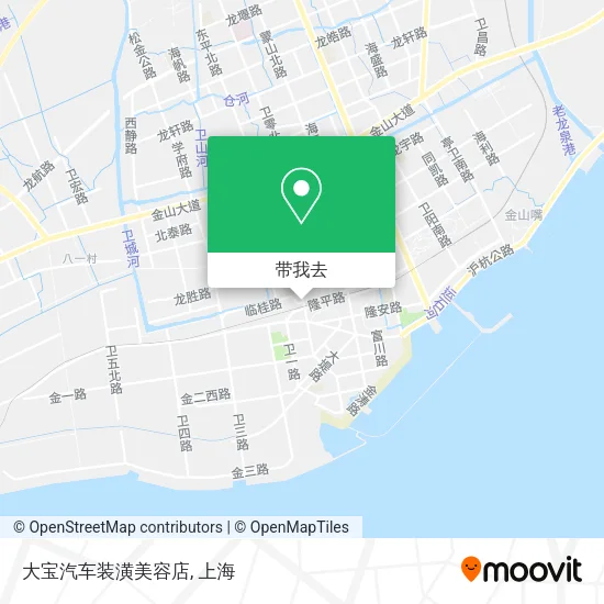 大宝汽车装潢美容店地图