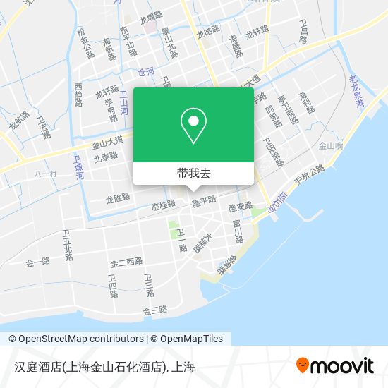 汉庭酒店(上海金山石化酒店)地图