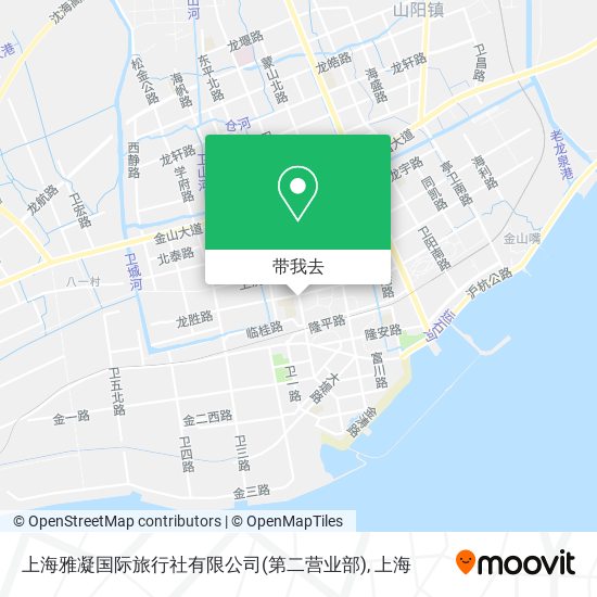 上海雅凝国际旅行社有限公司(第二营业部)地图