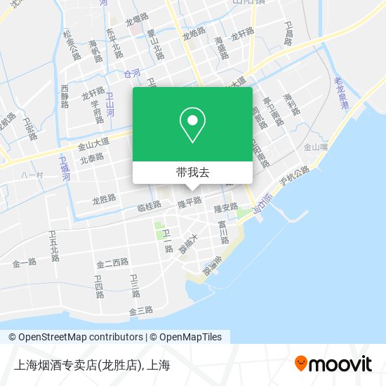 上海烟酒专卖店(龙胜店)地图