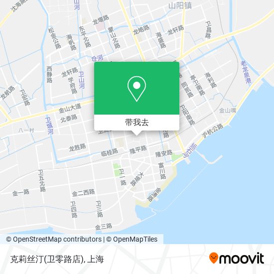 克莉丝汀(卫零路店)地图