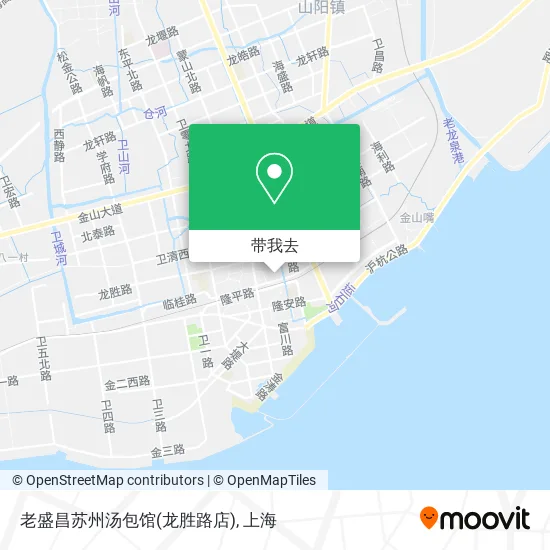 老盛昌苏州汤包馆(龙胜路店)地图
