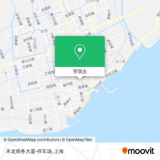 禾龙商务大厦-停车场地图
