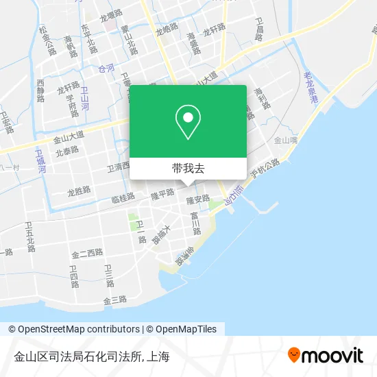 金山区司法局石化司法所地图