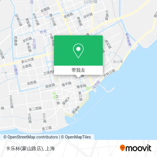 卡乐杯(蒙山路店)地图