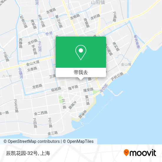 辰凯花园-32号地图