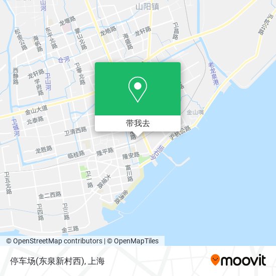 停车场(东泉新村西)地图