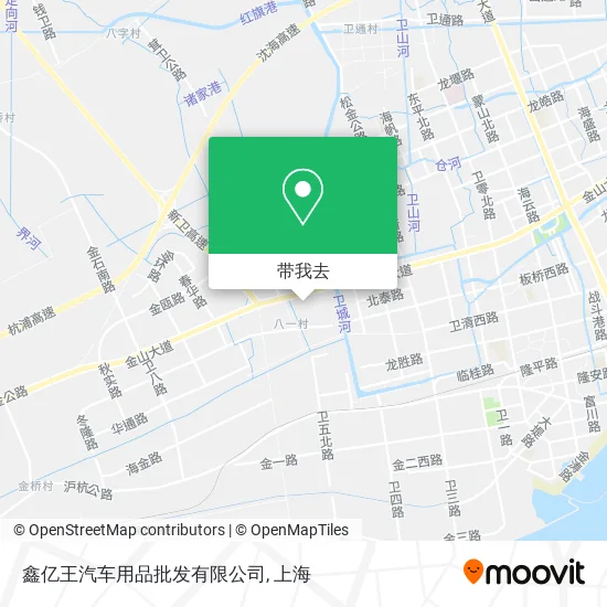 鑫亿王汽车用品批发有限公司地图
