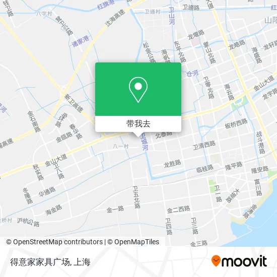 得意家家具广场地图