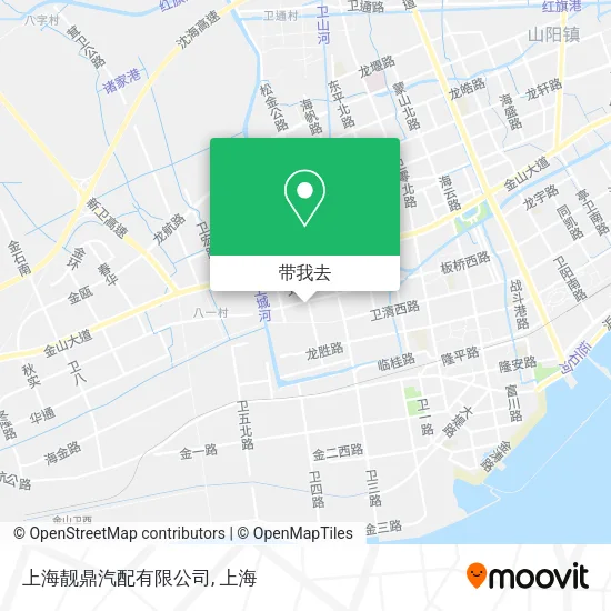 上海靓鼎汽配有限公司地图