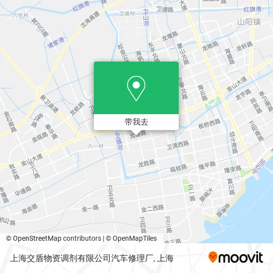 上海交盾物资调剂有限公司汽车修理厂地图