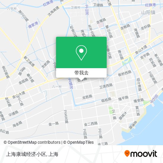 上海康城经济小区地图