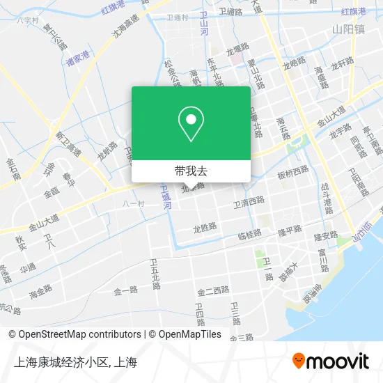 上海康城经济小区地图