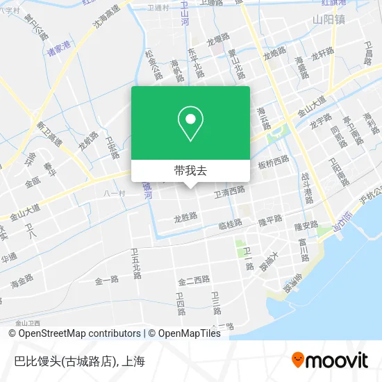 巴比馒头(古城路店)地图